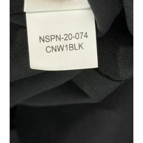 M.M.LaFleur Cynthia Dress Black Wool Sheath Square Neck Work Size 16 - Picture 11 of 12